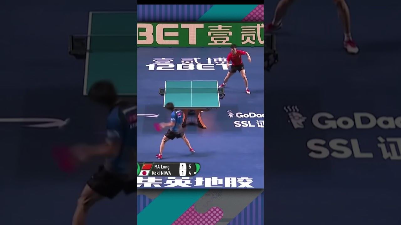 Стиль NIWA Koki #tabletennis