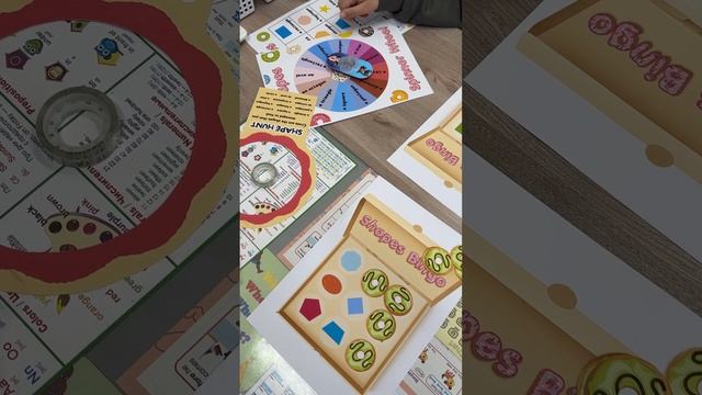 Shapes bingo