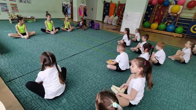 Гимнастки в гостях у дошкольников 09 апреля 2025