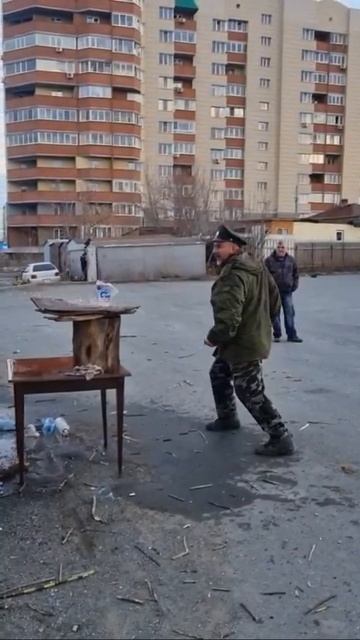 Казарла, отработка рубки