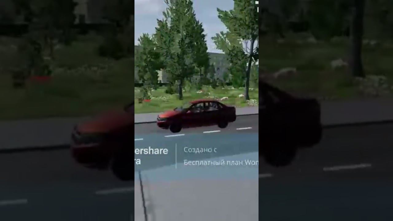 Шанс выжить #Shorts #TikTok #BeamNGdrive #BeamNG #BeamDrive