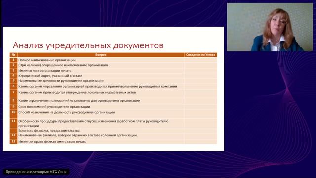 Аудит правоустанавливающих документов