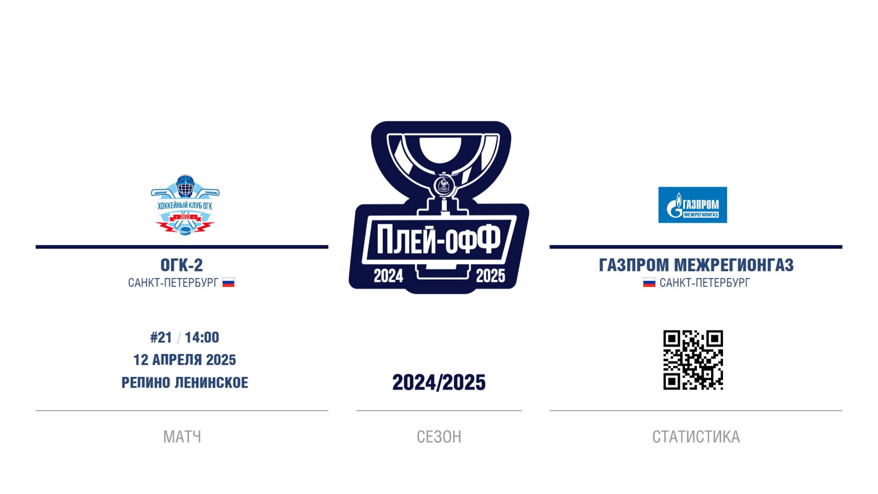 ХК "ОГК-2 (2)" - ХК "Газпром Межрегионгаз" | 12.04.2025