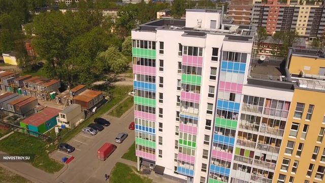Аэросъемка ЖК «Астрид» от 28 мая 2018 года