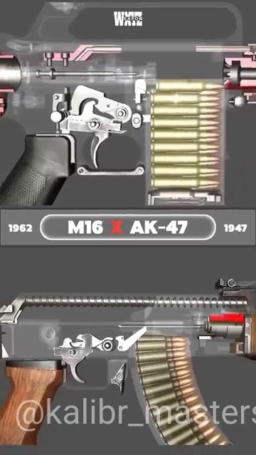 AK против M16 🔥