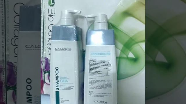 Dầu gội đầu phục hồi Keratin dành cho tóc khô xơ, hư tổn Calodia 800ml x 2