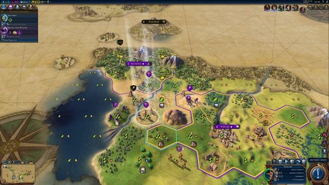 Sid Meier's Civilization VI Грандиозное сражение с Димой в игре по переписке #34