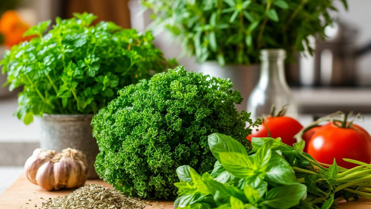 Травы на Вашей кухне, улучшающие пищеварение.