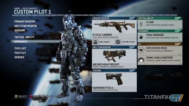 Titanfall: Loadout Walkthrough