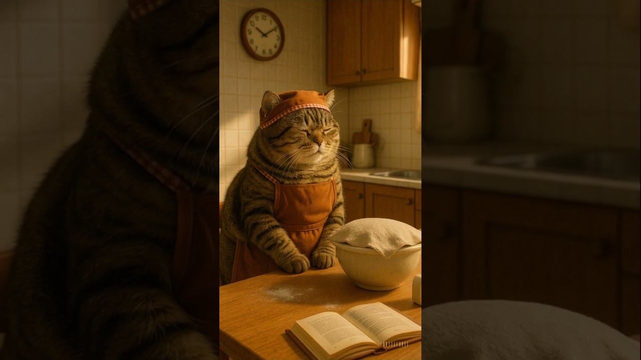 The Bread Master Cat