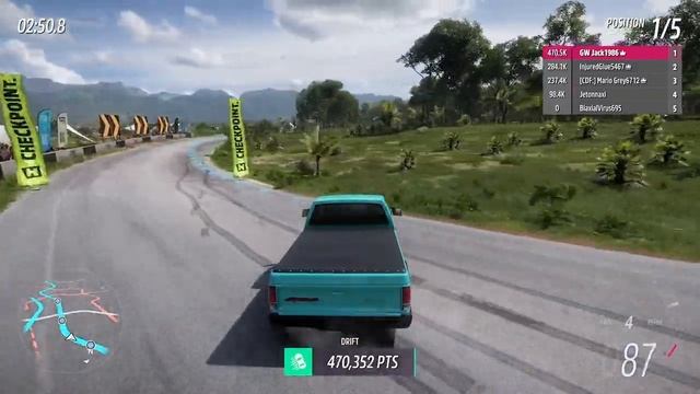 1 MILLION POINTS ON PLAYA Azul in the GMC Syclone