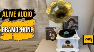 Alive Audio Gramophone обзор винилового проигрывателя с рупором