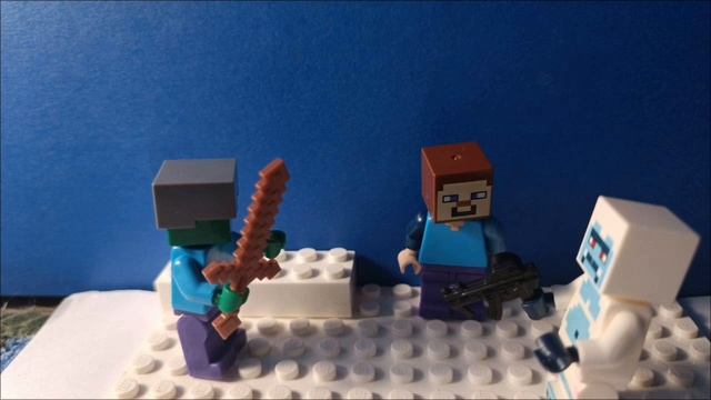 Lego Minecraft: Joke (3 series) (English version)