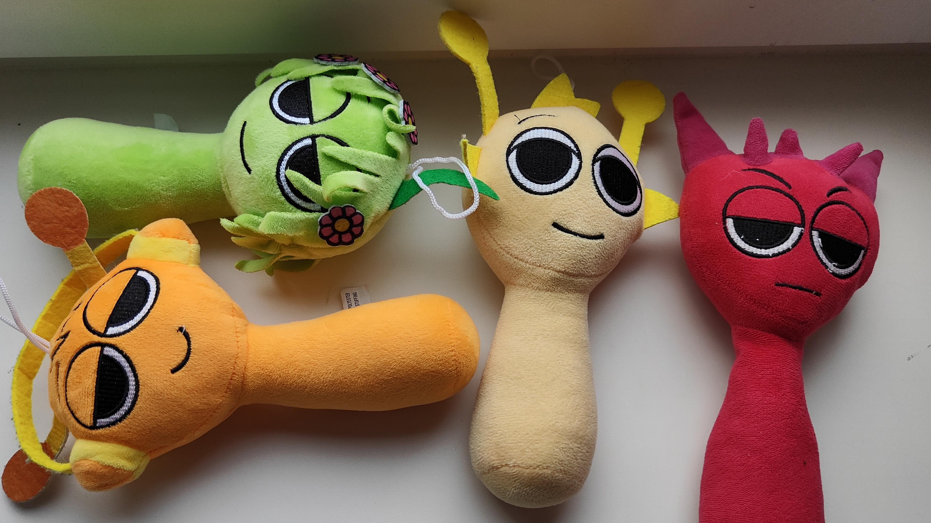 детские мягкие игрушки спрунки, играем в sprunki