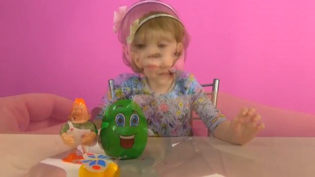 Лайк Настя (Like Nastya) -  Настя и Заводные игрушки - сюрприз из шарикового пластилина