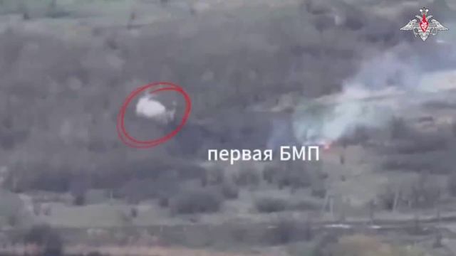 Операторы FPV-дронов «Южной» группировки уничтожили два танка и две боевые машины пехоты ВСУ в ра...