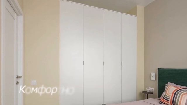 Однокомнатный апартамент с отдельной спальней и гардеробной комнатой в ЖК "Легендарный квартал"