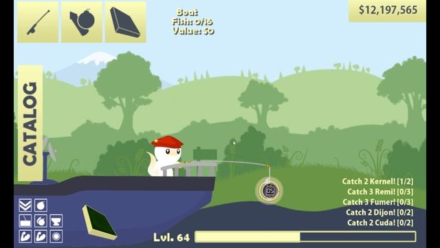 играю в CAT GOES FISHING ч.13