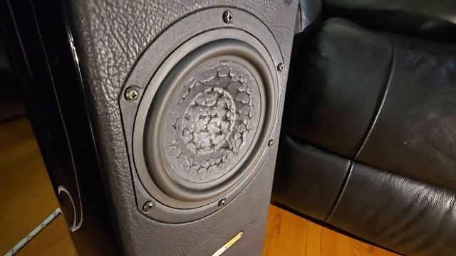 Sonus Faber Grand Piano Concerto Speakers Acoustat TNT 200 amplifier.
