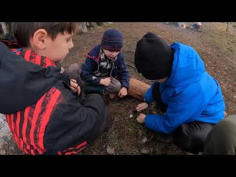 Разведение костров со спичками и без