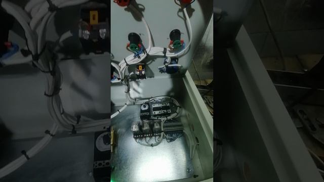 Щит автоматики порошковой камеры на газу