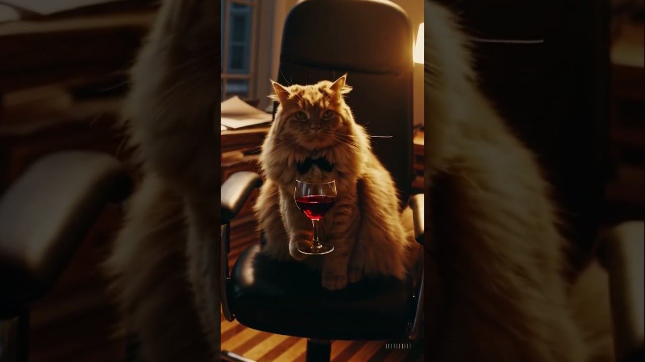 Bowtie Cat’s Office Retreat