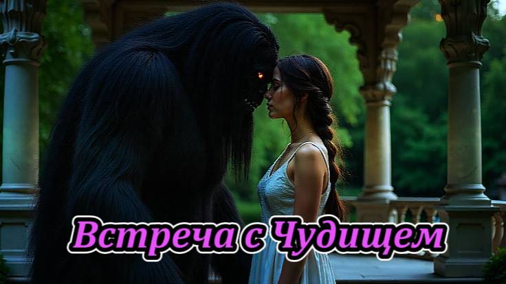 Аленький цветочек. Встреча с Чудищем. (Отрывок из сказки) #симфорок