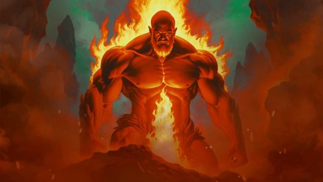 Prometheus und das Feuer-Прометей и огонь