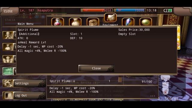 Iruna Online : Dracula's Castle 10F - Hunting Tarna's Rare Item!!