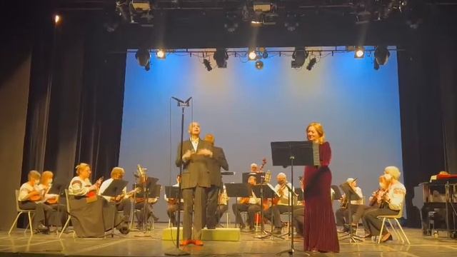 The Shevchenko Choir Soloists E. Topolskaia and S. Stilmachenko. April 24, 2022.