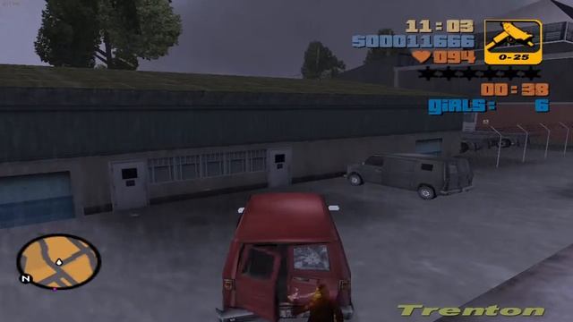 GTA 3 fuzz ball what happens if u bring all girls