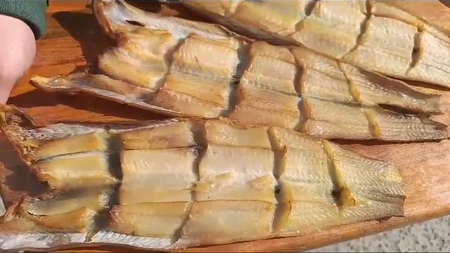 Юкола-Филе Полосатой Зубатки холодного копчения