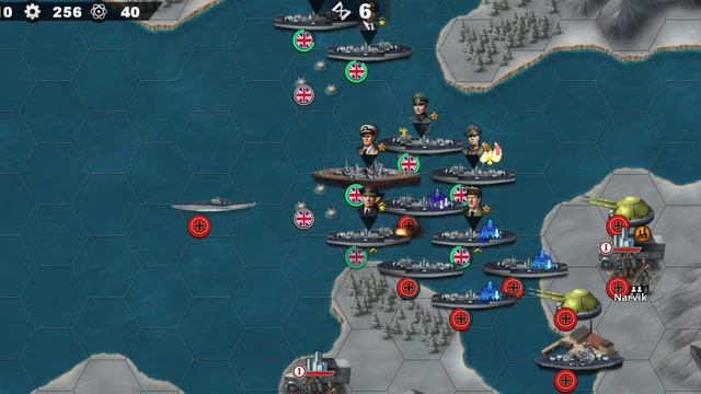 World Conqueror 4 прохождение Battle of Narvik