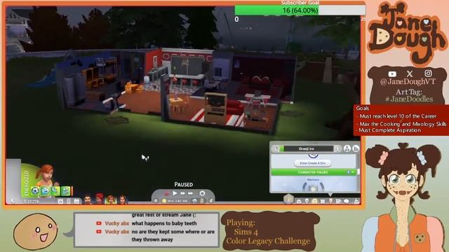 Sims4 Color Legacy Challenge! #13 Time for the kids' first day of school!
