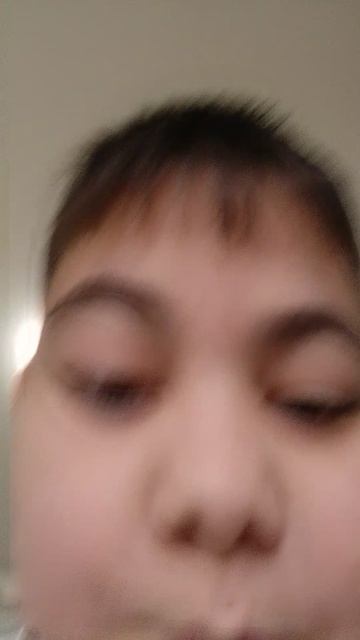 у нас пошёл снег