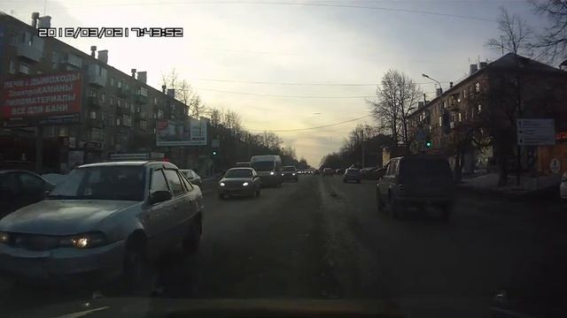 Поворот на лево