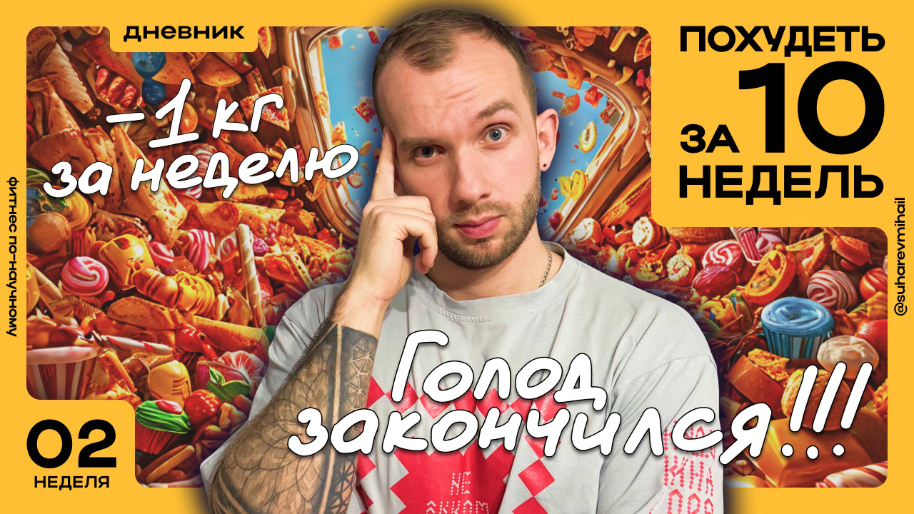 Похудение БЕЗ ДИЕТ и ОГРАНИЧЕНИЙ (наглядный пример рабочего метода 🔥)