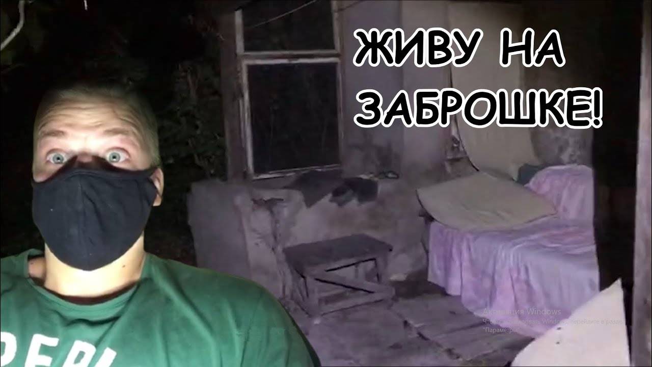 Живу на заброшке. Ночью слышно взрывы. Ночью приходят волки