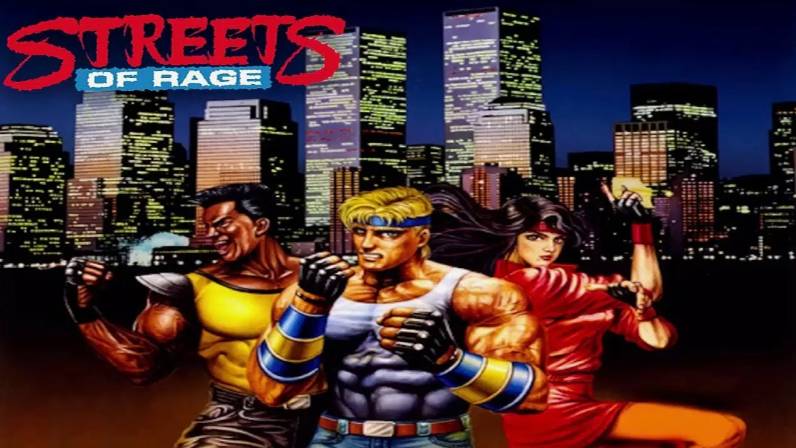 рэтро вечерок -играем в \СЕГА-16.бит-STREETS  OF RAGE