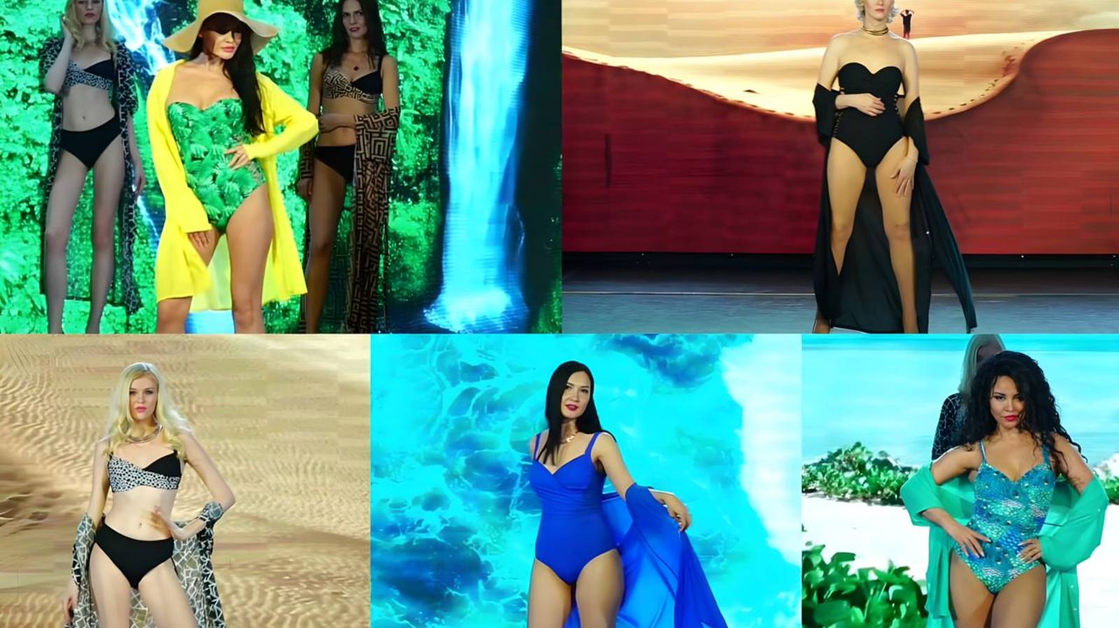День 2. Модный показ купальников Zella на конкурсе World Beauty. Новинки коллекции 2025.