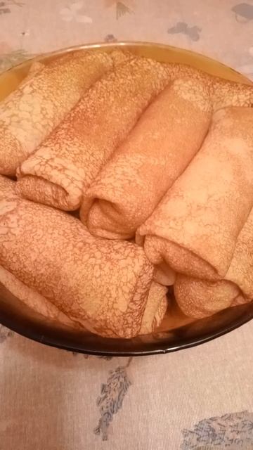 Блинчики с начинкой из творога