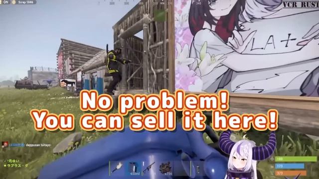 Astel Wants Laplus's Voice Pack In Rust...【Hololive】