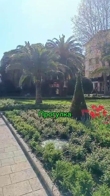 прогулка.
