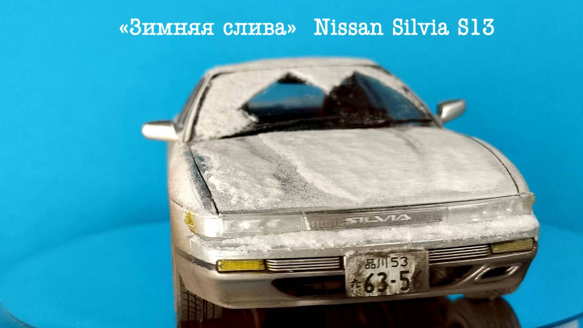 Зимняя слива (Nissan Silvia S13)
