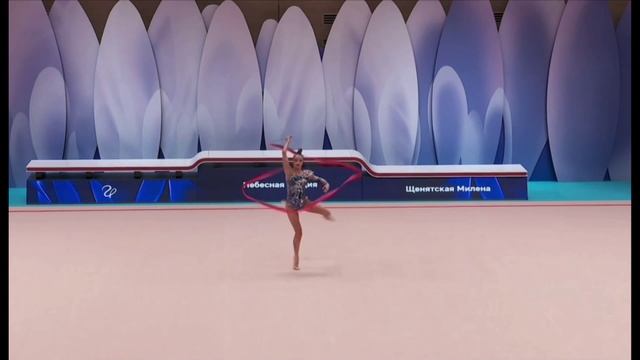выступления гимнасток с Кубка Небесной Грации