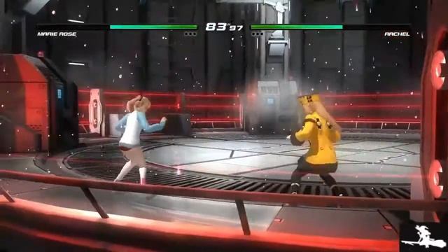 DOA5LR Loli(Rachel) vs Alpha-152,Marie Rose