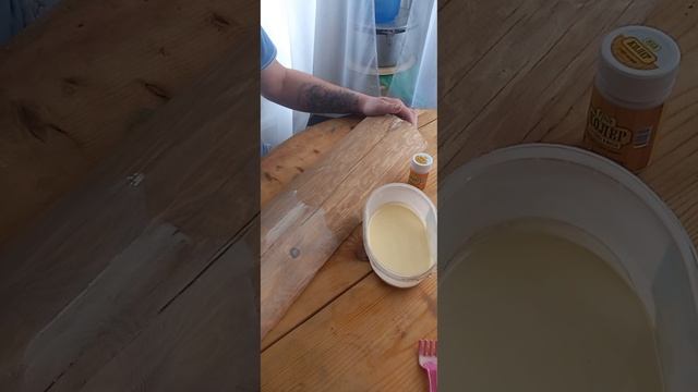 льняное масло с белым колером