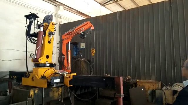 Надёжный заводской фирменный КМУ мини манипулятор мини кран мини манипулятор