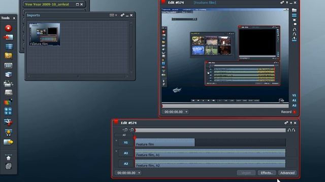 Importing and synching non-standard video clips into Lightworks
