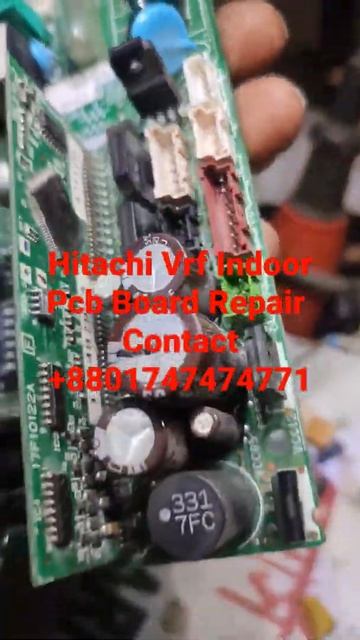 Hitachi Vrf indoor pcb Board Repair Repair to Contact +8801747474771